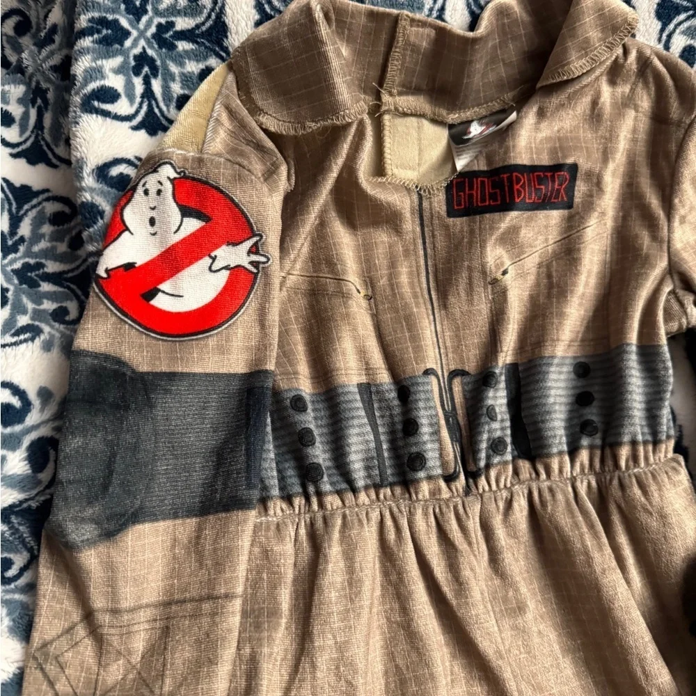 Kids Ghostbuster’s Halloween Costume with Backpack Sz 12-18 months